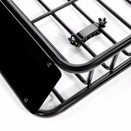 Stark Universal Roof Basket Cargo Carrier with Rack Extensions, 150 lb Capacity, Black thumbnail 5