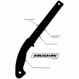 Vaughan Bear 8.5 in. Pull Saw with Composite Handle and Rust-Resistant Spring Steel Blade thumbnail 7