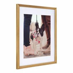 Kate and Laurel Adlynn Gold Picture Frame Set, 3-Piece Gallery Wall Collection, Fits 11x14 in. or 14x18 in. thumbnail 3
