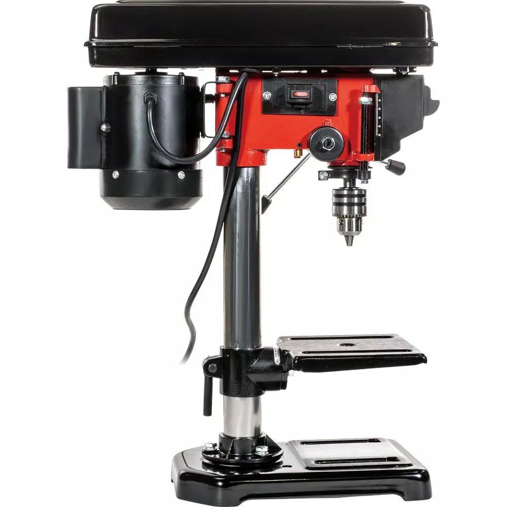Stark 8 in. 5-Speed Benchtop Drill Press Station with 1/2 in. Keyed Chuck