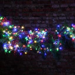LUMABASE 100-Light Multi-Color Firecracker Fairy LED String Lights, Battery Operated (Set of 2) thumbnail 4