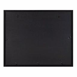 DesignOvation LeMans 8.5 x 11 in. Black and Walnut Brown Document Picture Frame Set, Set of 4 thumbnail 5