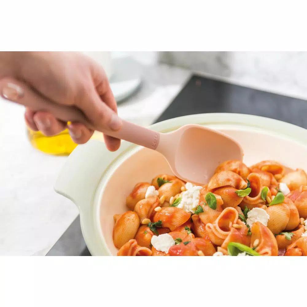 BergHOFF Leo Pink Serving Spoon - Silicone & Nylon Kitchen Utensil