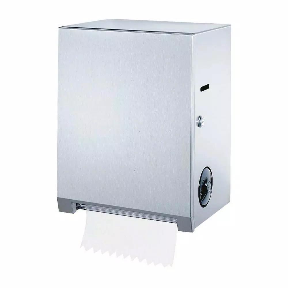 BOBRICK Stainless Steel Surface Mounted Roll Paper Towel Dispenser