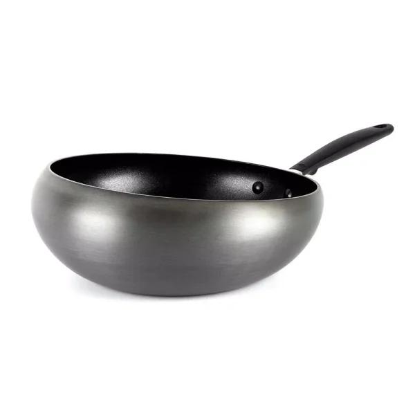 OXO Good Grips 12 in. Hard-Anodized Aluminum Nonstick Wok, Gray