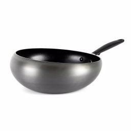 OXO Good Grips 12 in. Hard-Anodized Aluminum Nonstick Wok, Gray thumbnail 1