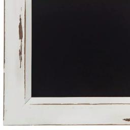 Pinnacle Distressed White Window Pane Framed Chalkboard - Rustic Farmhouse Memo Board thumbnail 4