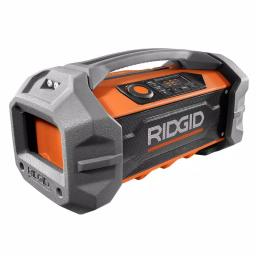 RIDGID 18V Hybrid Jobsite Radio Kit with 2.0 Ah Lithium-Ion Battery and Charger thumbnail 4