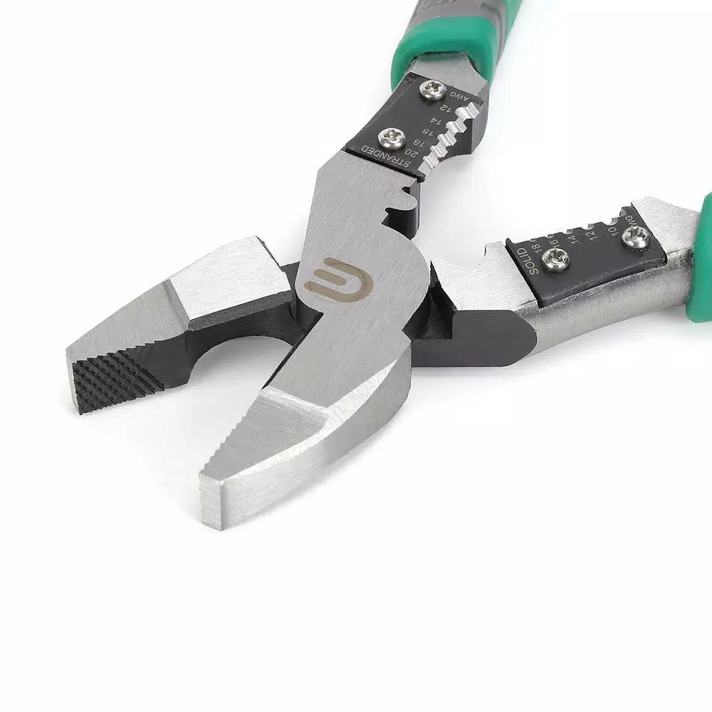 Commercial Electric 9 in. High-Leverage Multi-Purpose Linesman Pliers
