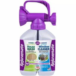 Rejuvenates Outdoor Multi-Surface House Wash and Window Cleaner, 64 oz. Dual System thumbnail 1