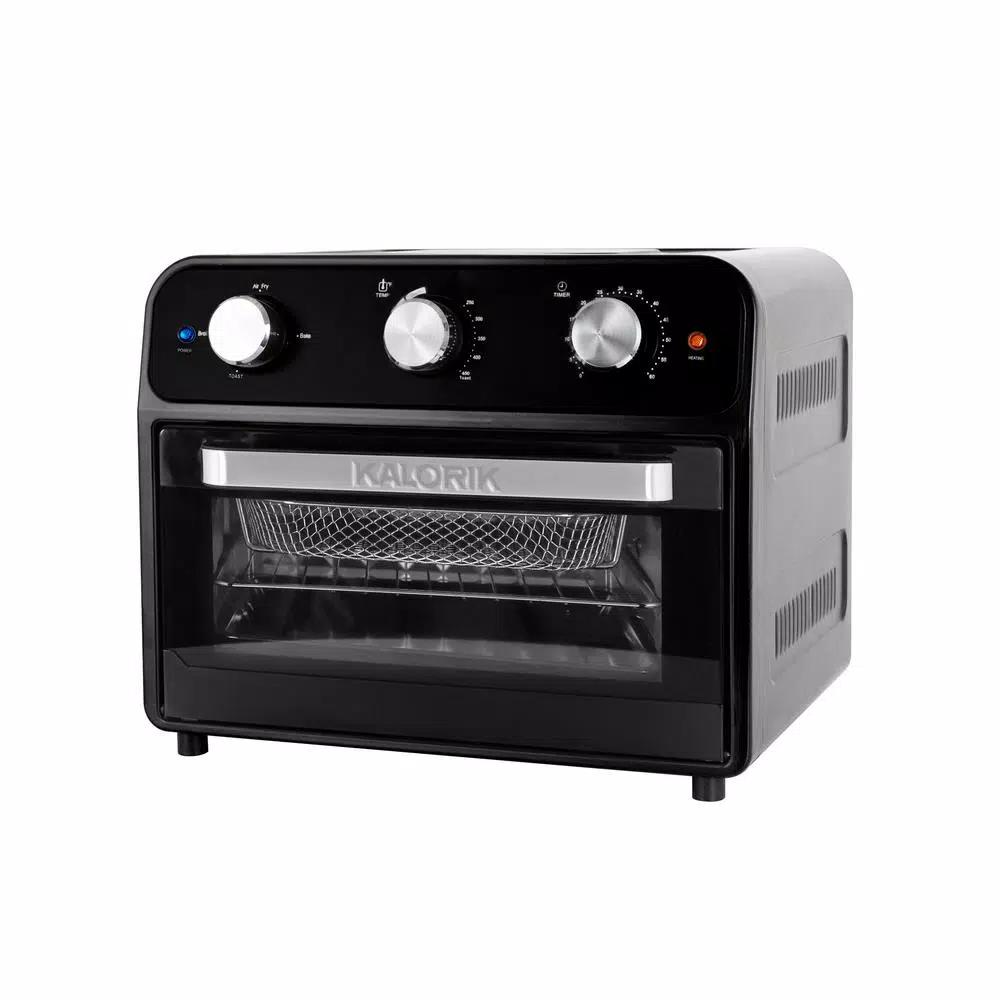 Kalorik 22 Qt. Air Fryer Toaster Oven, Black