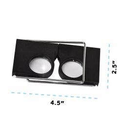 AdirPro Pocket Size 4x Magnification Photo Stereoscope with Adjustable Interpupillary Distance thumbnail 3