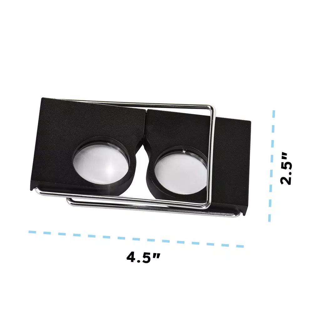 AdirPro Pocket Size 4x Magnification Photo Stereoscope with Adjustable Interpupillary Distance