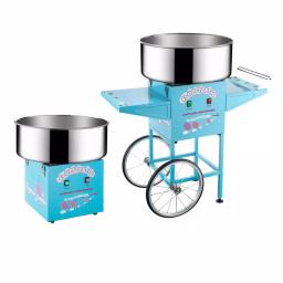 Great Northern Popcorn Flufftastic Commercial Cotton Candy Machine with Mobile Cart, 1000W, Light Blue thumbnail 4