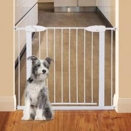 Dreambaby Boston 29.5 in. Auto-Close Pressure Mounted Security Gate with EZyCHECK, White thumbnail 5