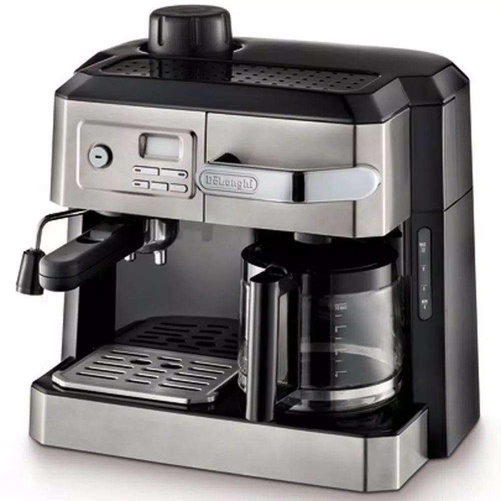 DeLonghi De'Longhi All-in-One 10-Cup Drip Coffee Maker and Espresso Machine with Cappuccino System