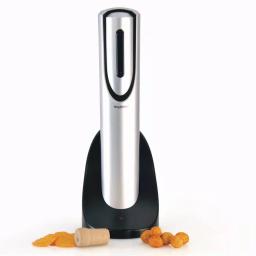 BergHOFF Geminis Electric Wine Opener with Charging Stand and Foil Cutter - Black thumbnail 1