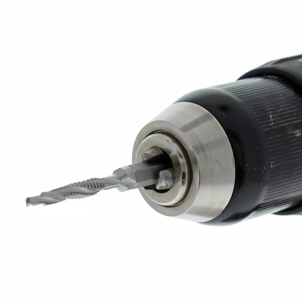 Ideal 6-Piece HSS Combination Drill/Tap Kit with Hex Shank