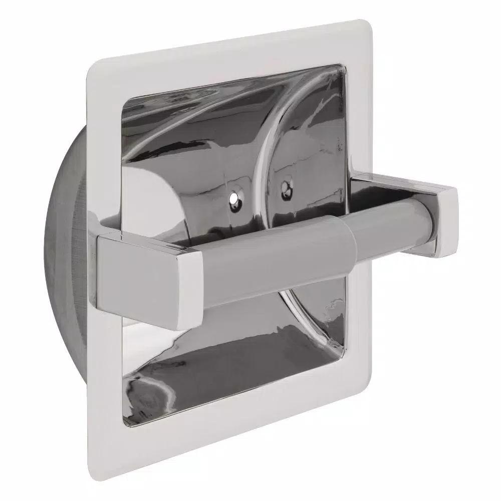 Franklin Brass Century Recessed Toilet Paper Holder, Stainless Steel, Commercial Grade