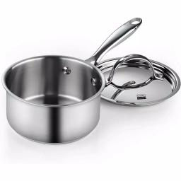 Cooks Standard Classic 10-Piece Stainless Steel Cookware Set with Induction Compatibility thumbnail 2