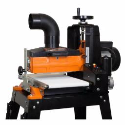 WEN 10 in. Drum Sander with 10.5 Amp Motor and Variable Speed Conveyor with Rolling Stand thumbnail 2