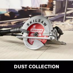 SKILSAW 7-1/4 in. 15 Amp Sidewinder Corded Circular Saw for Fiber Cement with Diablo Blade thumbnail 2