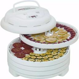 Nesco FD-1040 Gardenmaster Digital Pro Food Dehydrator, 1000W, 4-Tray Expandable White thumbnail 3