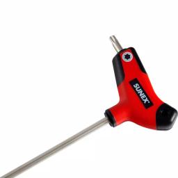 SUNEX TOOLS Sunex 7-Piece Star Hex Key T-Handle Set, Double Tip Multi-Material thumbnail 2