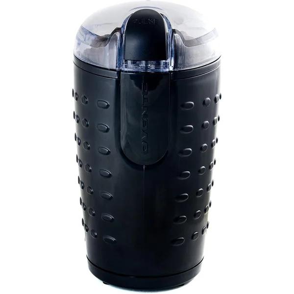 Ovente 150W Electric Coffee Grinder, Stainless Steel Blades, 2.5 oz Capacity, Black
