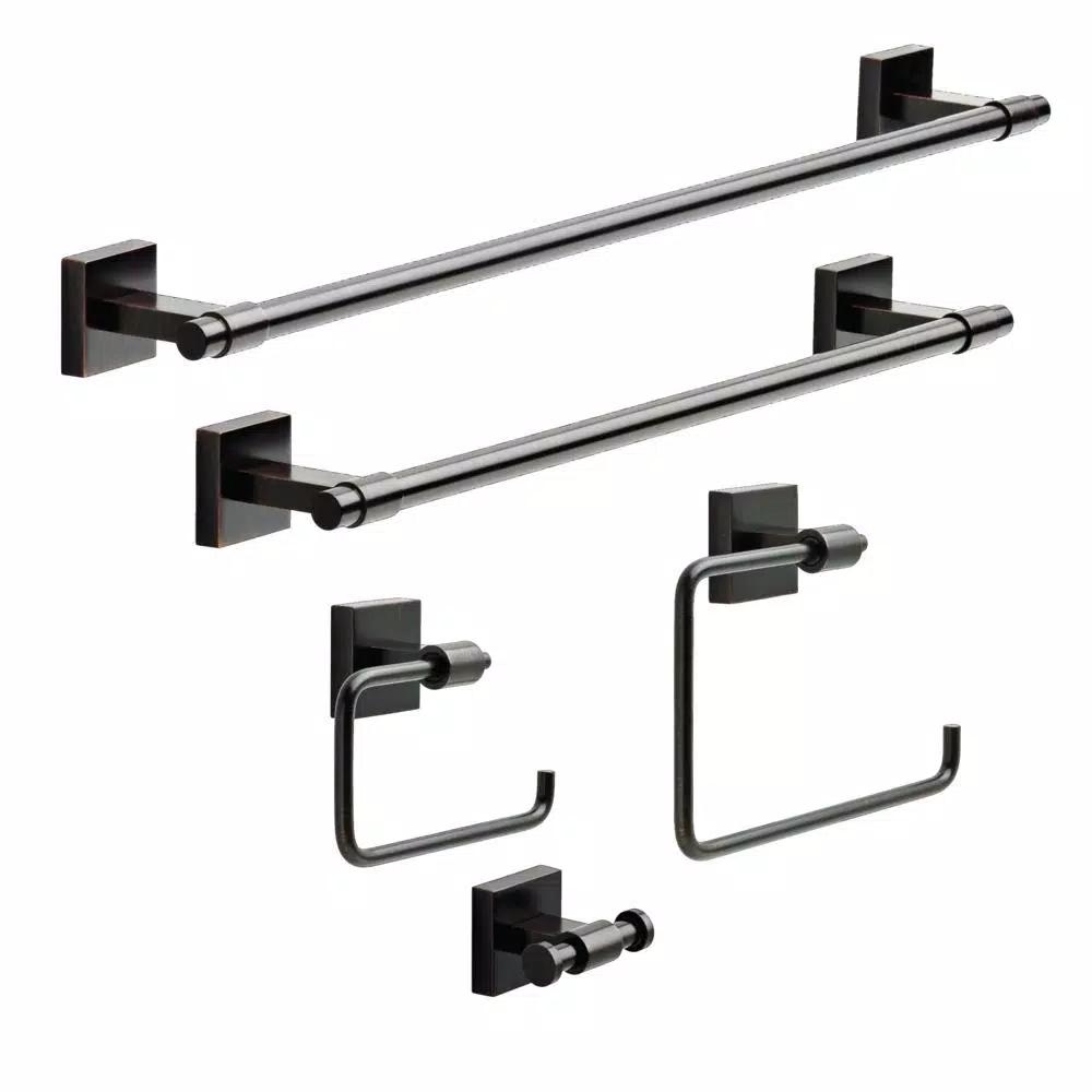Franklin Brass Maxted 24 in. Single Towel Bar, Venetian Bronze