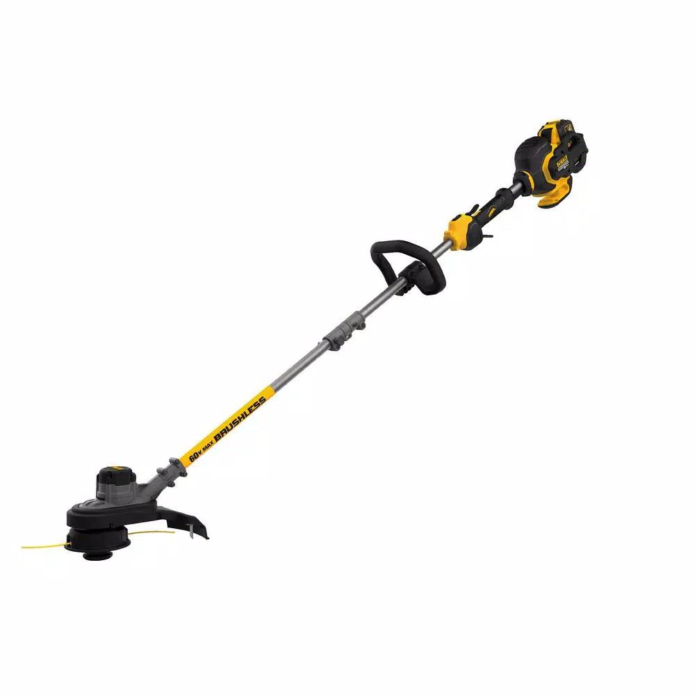 DEWALT 60V MAX FLEXVOLT Brushless 15 in. String Trimmer with Bonus 600 CFM Blower Kit