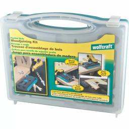 Wolfcraft 55-Piece Pocket Hole Woodjoining Kit with Drill Jig thumbnail 4