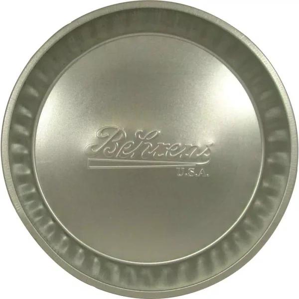 Behrens 1 Gal. Galvanized Steel Utility Pan, Seamless Round Design