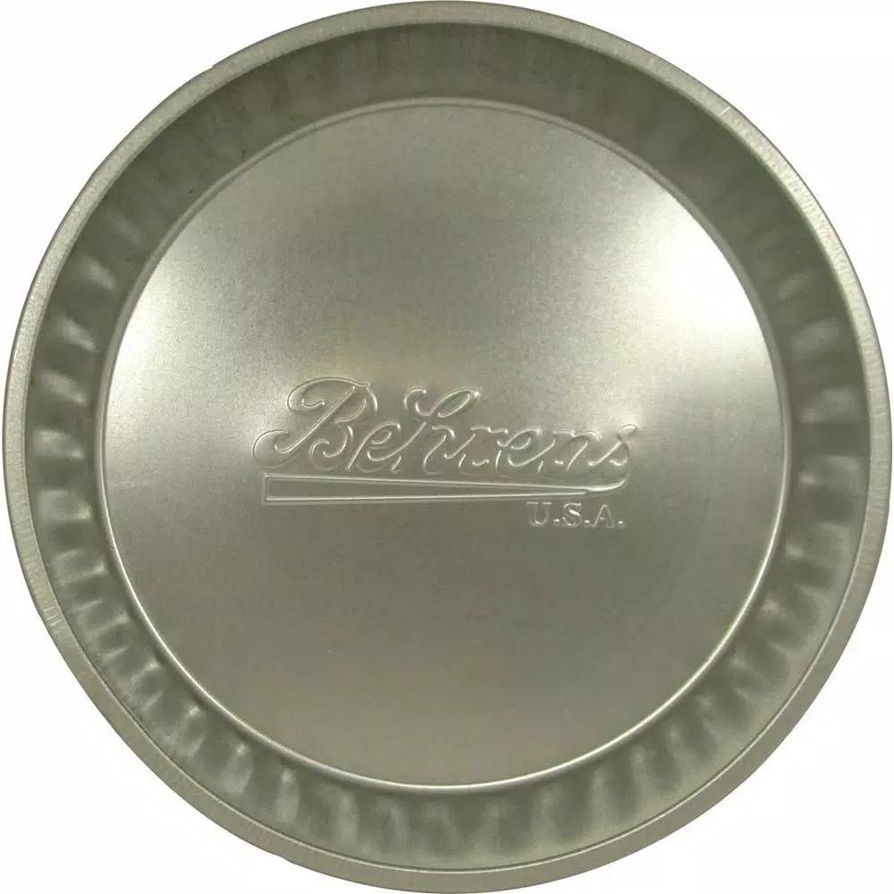 Behrens 1 Gal. Galvanized Steel Utility Pan, Seamless Round Design