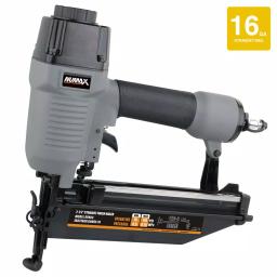 NuMax 3-Piece Pneumatic Finishing Nailer and Stapler Combo Kit with Storage Bag and Fasteners thumbnail 2