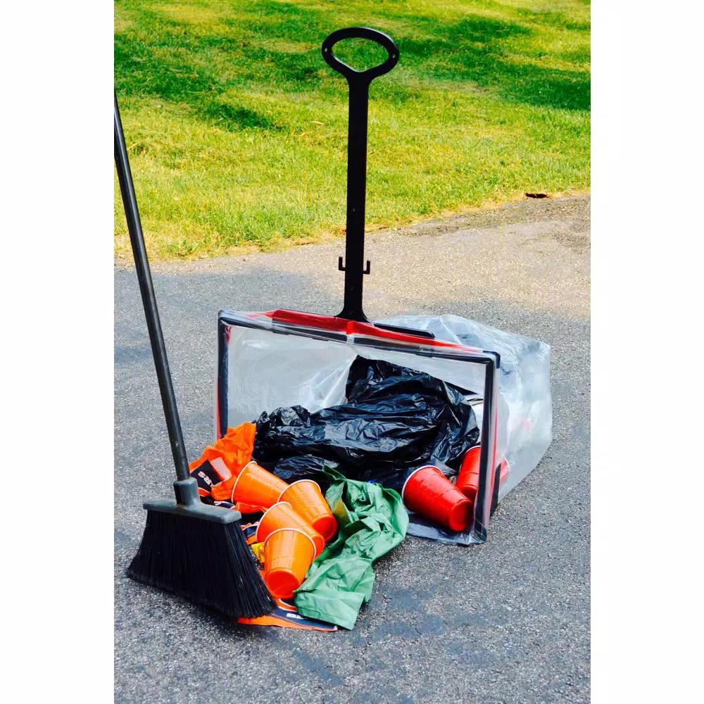 Unbranded BIG-BAGGER Large Trash and Garbage Bag Holder with Handle