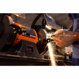 WEN 6 in. Bench Grinder, 2.1 Amp, 3450 RPM with Dual Grinding Wheels thumbnail 3
