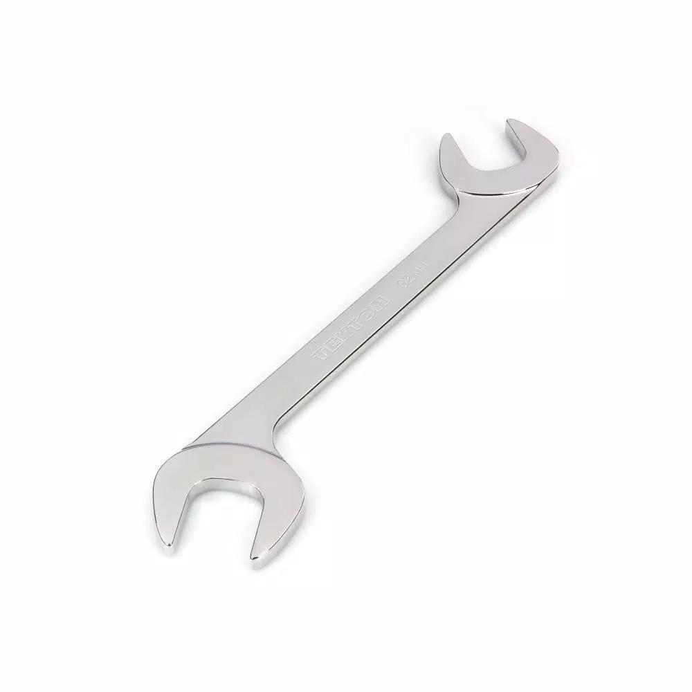 TEKTON 32 mm Angle Head Open End Wrench, 60° Offset, 4140 Chrome Moly Steel
