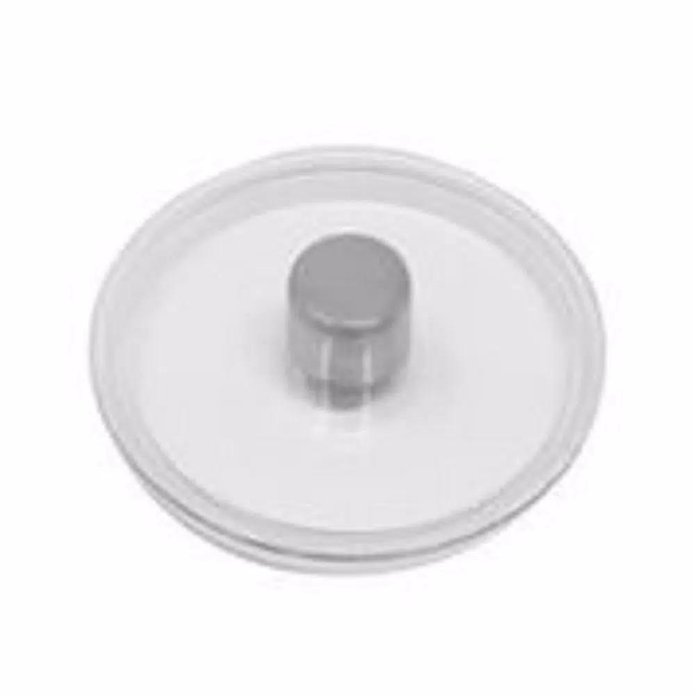 Kalorik Electric Milk Frother, 13.5 oz. Stainless Steel Frothing Vessel, White and Stainless Steel