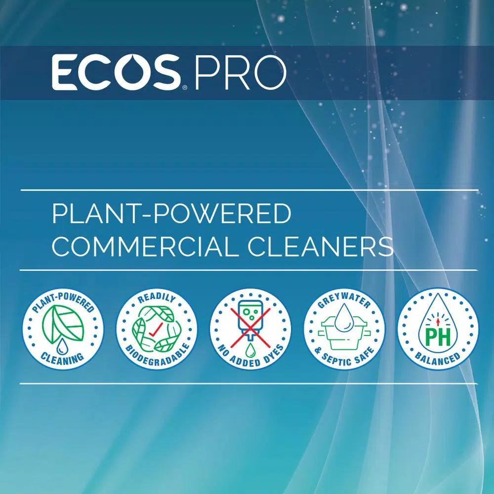 ECOS Pro Floor Cleaner, 128 oz. Ready-to-Use Liquid for Hardwood, Laminate, Tile, and Vinyl