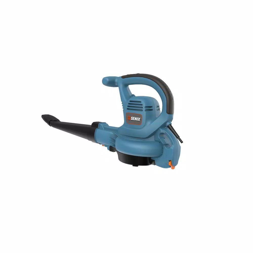 Senix 12 Amp Electric Blower, Vacuum, and Mulcher - 179 MPH, 420 CFM