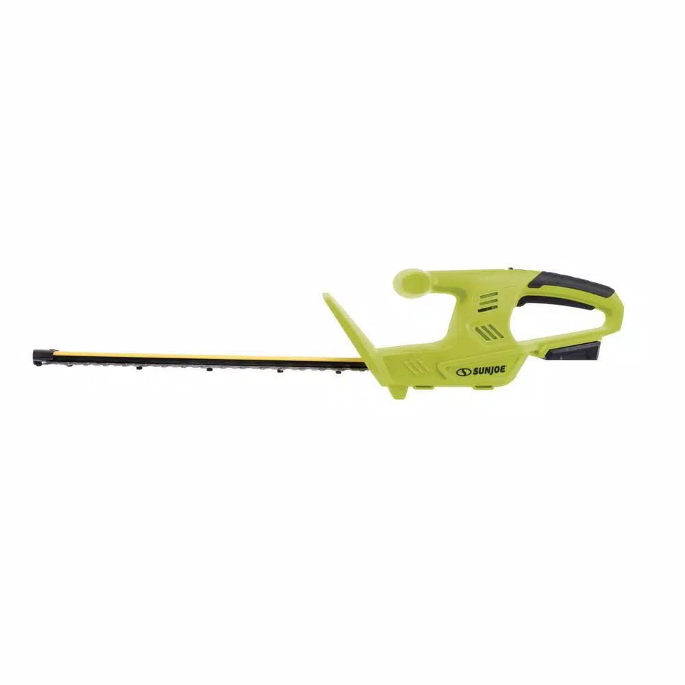 Sun Joe 18 in. 24V Cordless Handheld Hedge Trimmer (Tool Only)