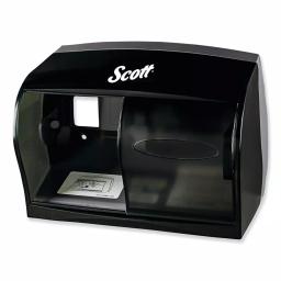 Scott Essential Coreless Double Roll Bathroom Tissue Dispenser, Smoke Gray thumbnail 4