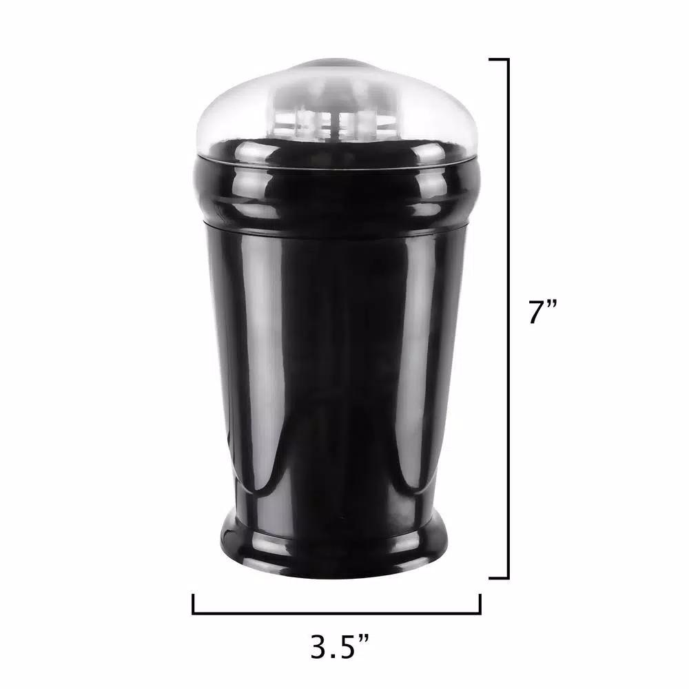 Classic Cuisine 1.41 oz. Electric Coffee and Spice Grinder, Black Blade Grinder
