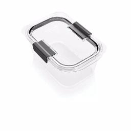 Rubbermaid Brilliance 4-Piece Medium Deep Food Storage Container Set, Leak-Proof & BPA-Free thumbnail 1