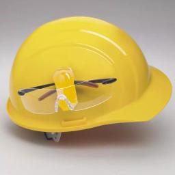 ERB Yellow Eyewear Clip for Hard Hats - Multi-Purpose Alligator Clip Accessory thumbnail 2