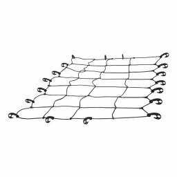 CURT 65" x 38" Extended Roof Rack Cargo Net, Black Nylon thumbnail 1
