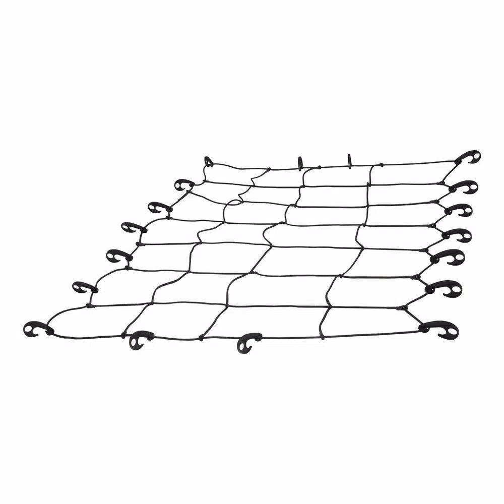 CURT 65" x 38" Extended Roof Rack Cargo Net, Black Nylon
