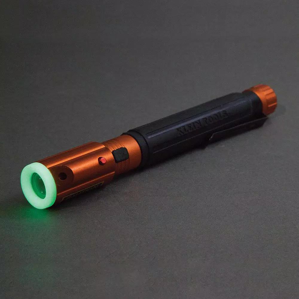Klein Tools Inspection Penlight with Laser, 45 Lumens, LED, Orange/Black