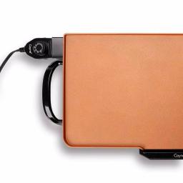 Boyel Living 1700W Electric Griddle with Nonstick Surface and Warming Function, Copper thumbnail 3